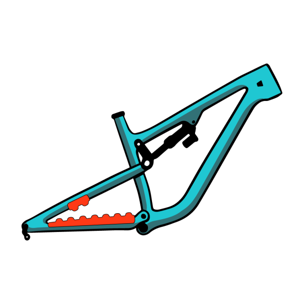 RideWrap VHS V-3 Chain Sound Dampener