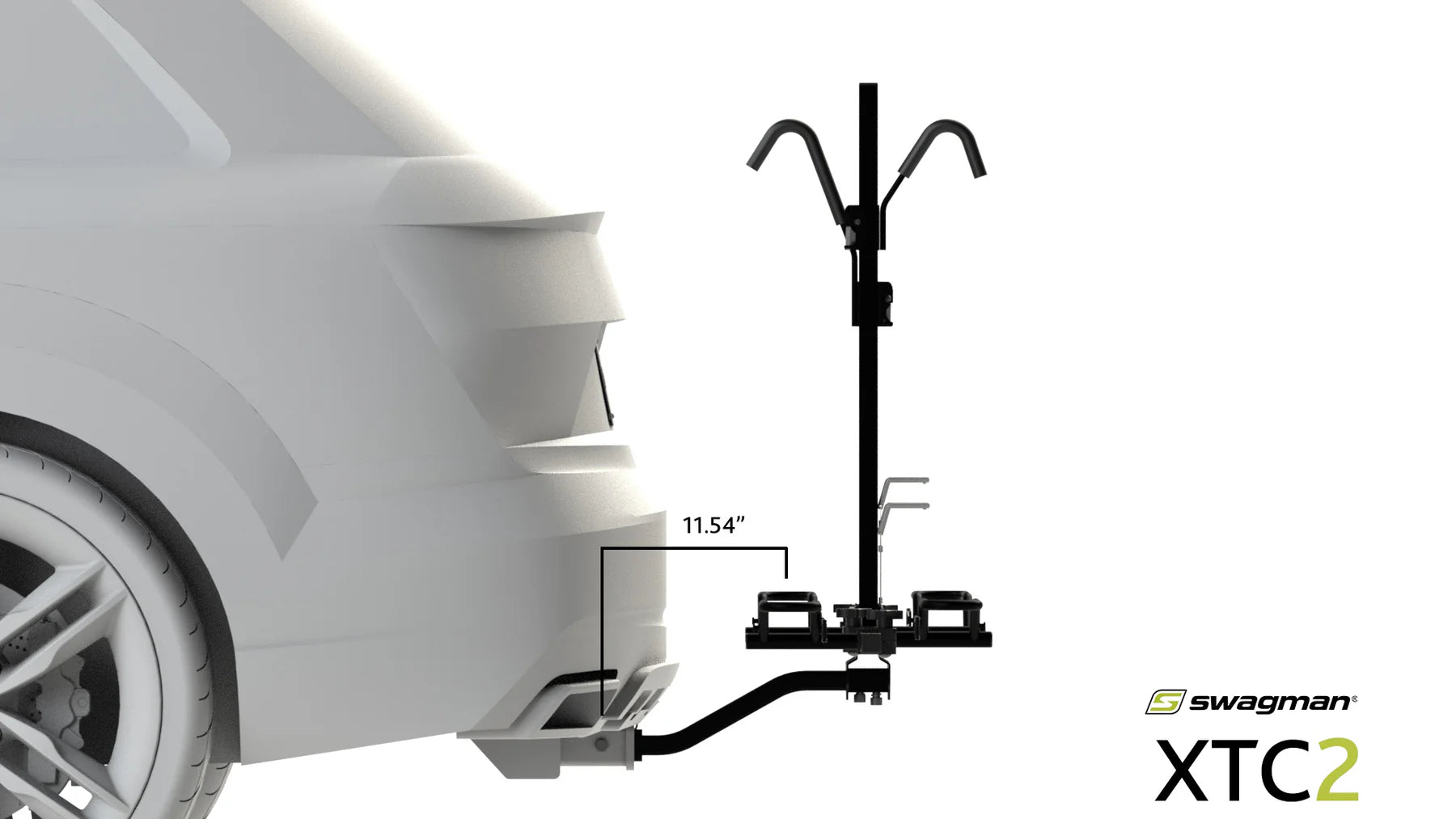 Swagman XTC2 2-Bike Hitch Rack