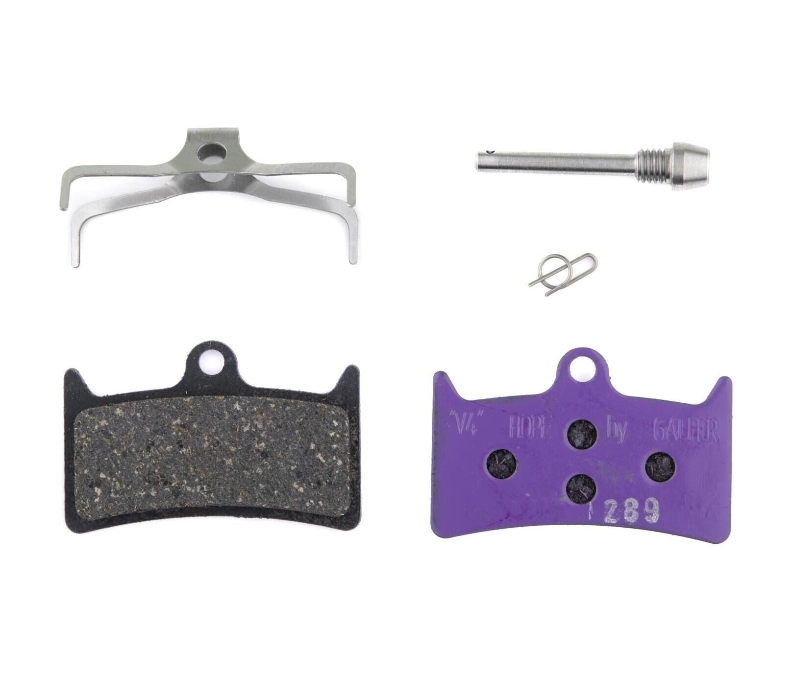 Hope V4 Brake Pads E-Bike Compound (Purple)