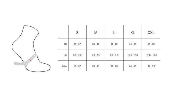 View Gore Wear Windstopper Thermo Overshoe XXL Size Chart